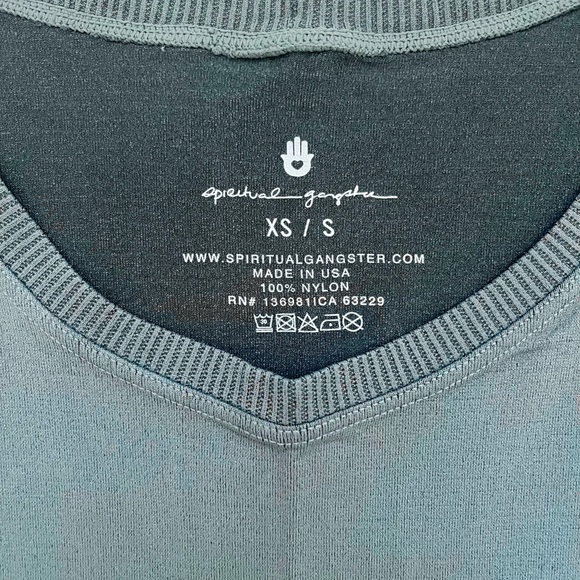 Spiritual Gangster Green Love Tank Top
Size XS/S Excellent Condition - Picture 3 of 5